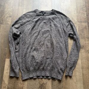 J. Crew Men's Charcoal Crewneck Sweater